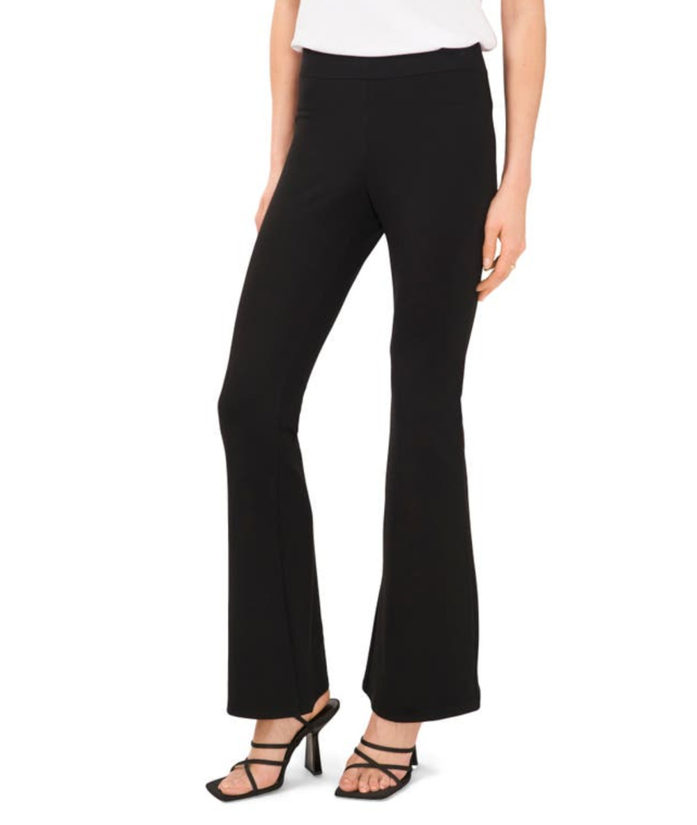 Vince Camuto Women Flare Ponte Leggings Black Size XL